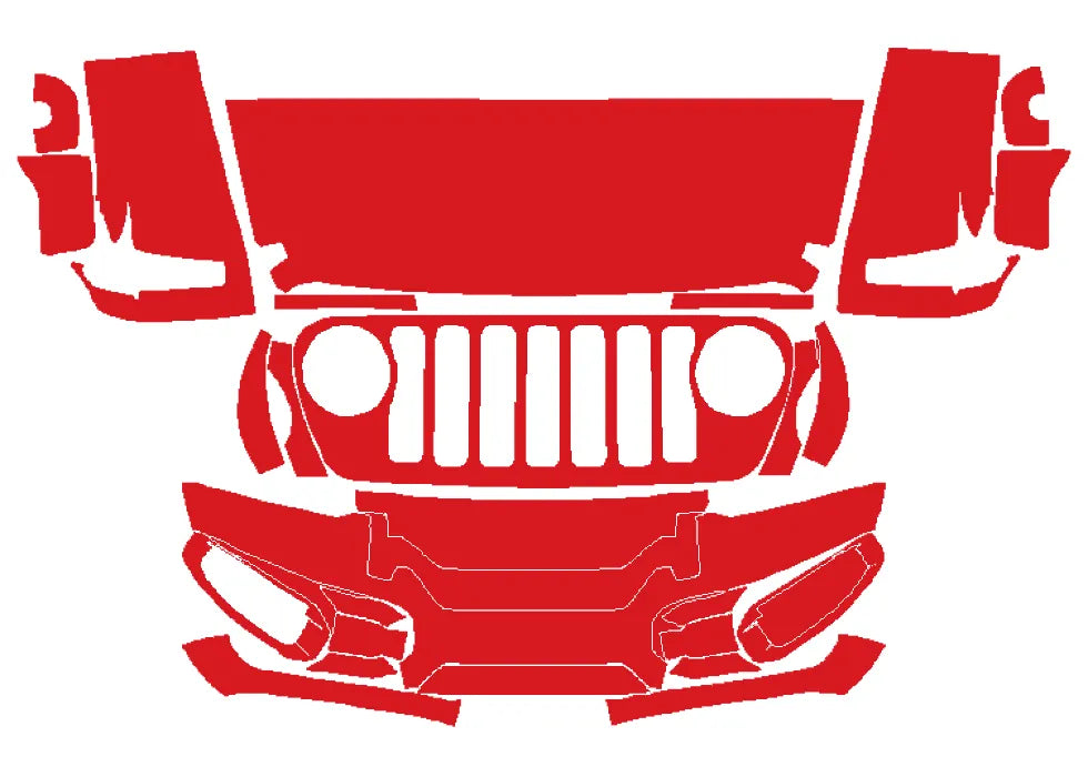 RAVOOY Pre-Cut PPF Kits for Jeep Wrangler 2020-2023 – High Altitude
