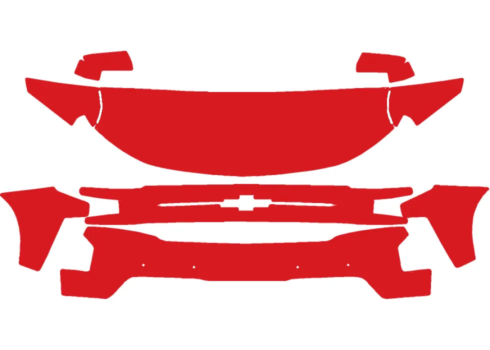 RAVOOY Pre-Cut PPF Kits for Chevrolet Silverado 1500 2019-2021 – LT Trail Boss