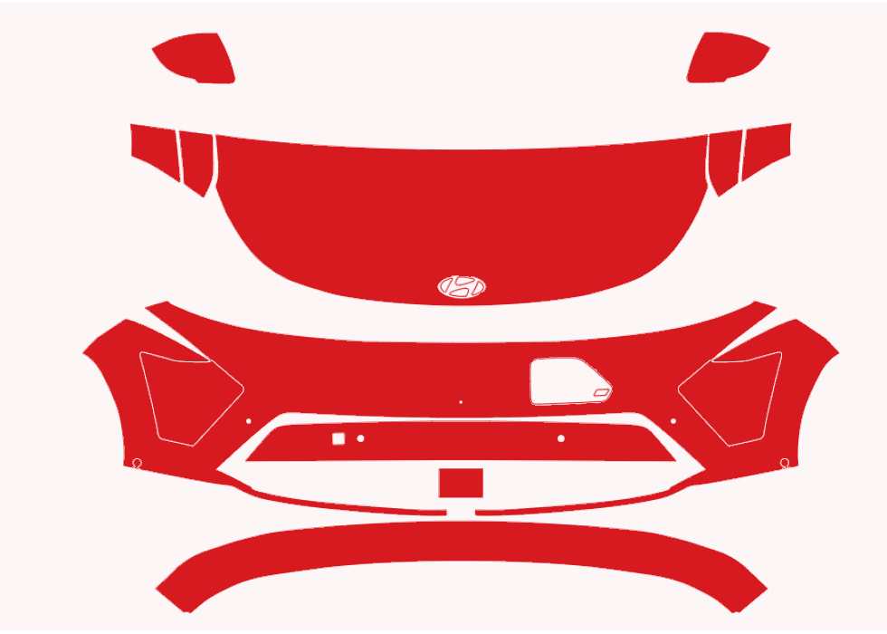 RAVOOY Pre-Cut PPF Kits for Hyundai Kona 2024-2025 – Electric