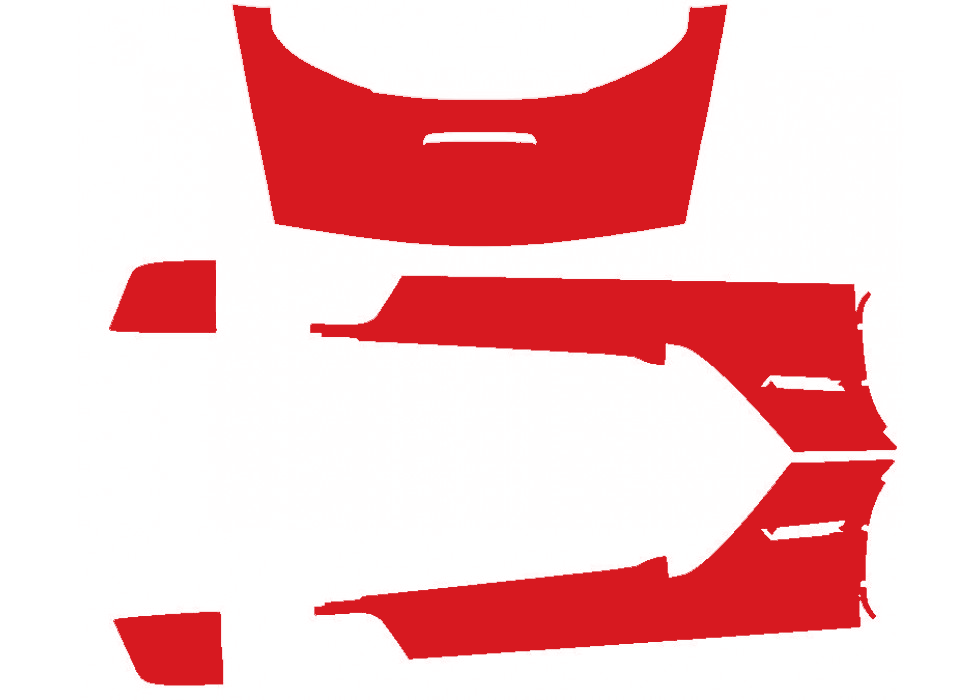 RAVOOY Pre-Cut PPF Kits for Dodge Viper 2008-2010 – Hood and Rocker Panels