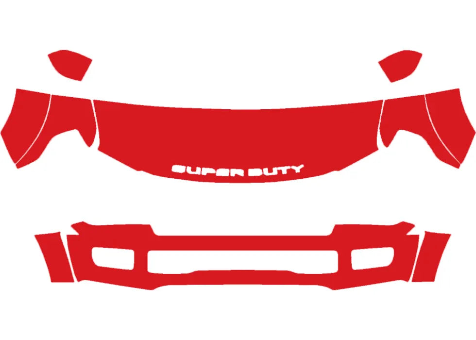 RAVOOY Pre-Cut PPF Kits for Ford Super Duty F450 2019 – Lariat, King Ranch, Platinum, Limited