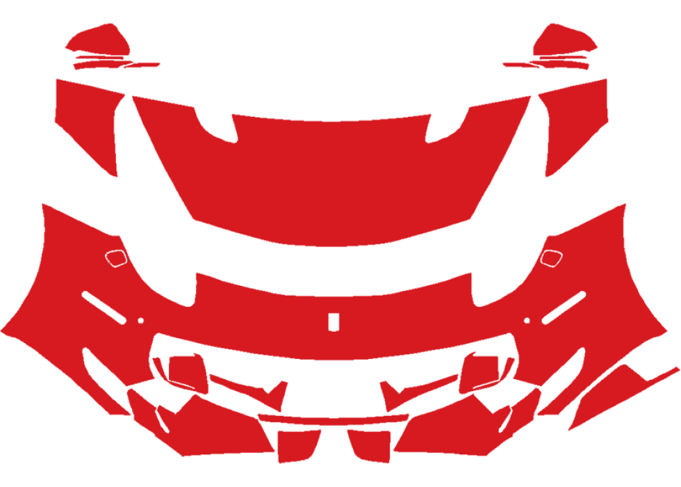 RAVOOY Pre-Cut PPF Kits for Ferrari F12 TDF 2016-2017 – All Trim Levels