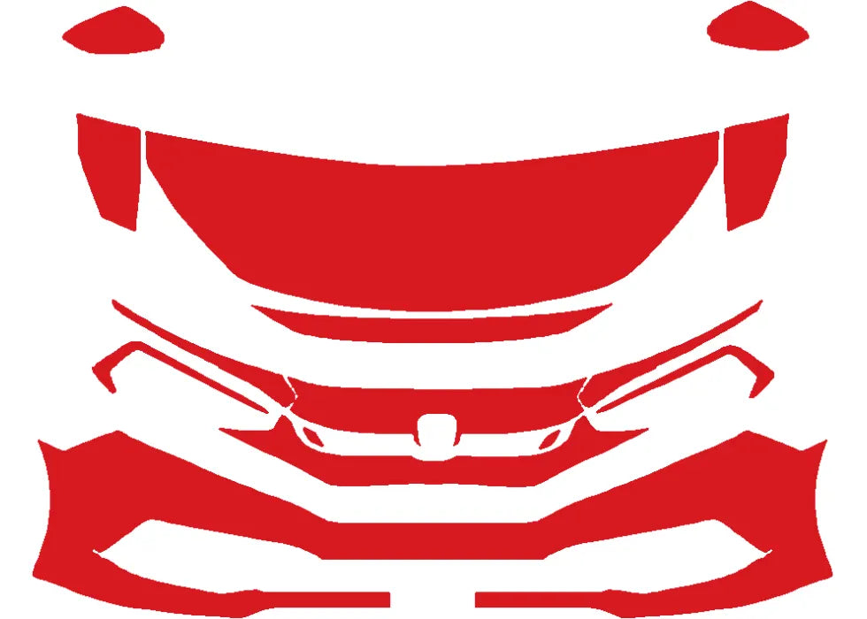 RAVOOY Pre-Cut PPF Kits for Honda Civic 2020-2021 – Sedan - EX