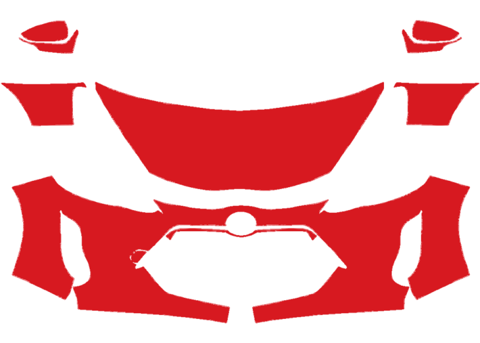 RAVOOY Pre-Cut PPF Kits for Toyota Prius c 2015-2016 – All Trim Levels