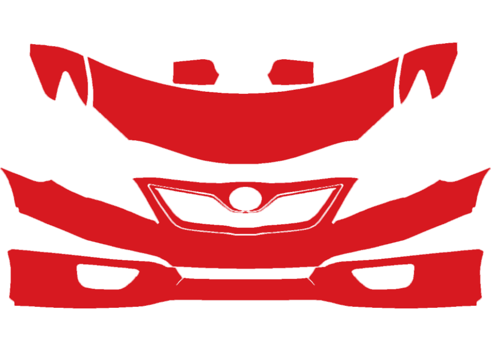 RAVOOY Pre-Cut PPF Kits for Toyota Camry 2010-2011 – SE, Hybrid SE, XSE