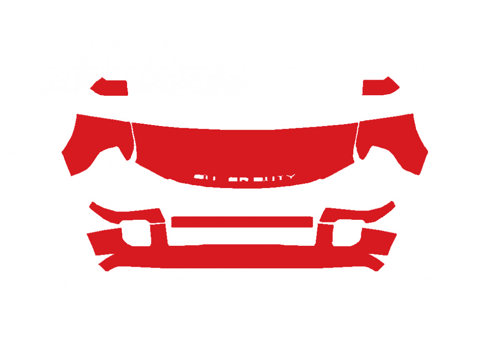 RAVOOY Pre-Cut PPF Kits for Ford Super Duty F250/350 2020-2022 – Platinum, Limited