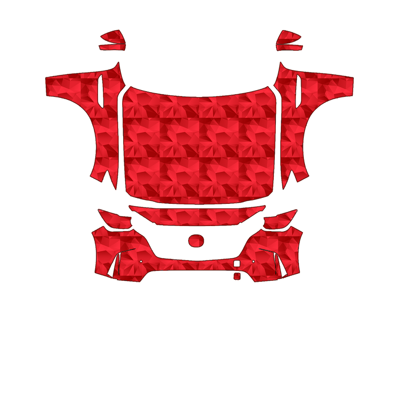 Mazda CX-90 PHEV 2024–2026 Full Front PPF pattern