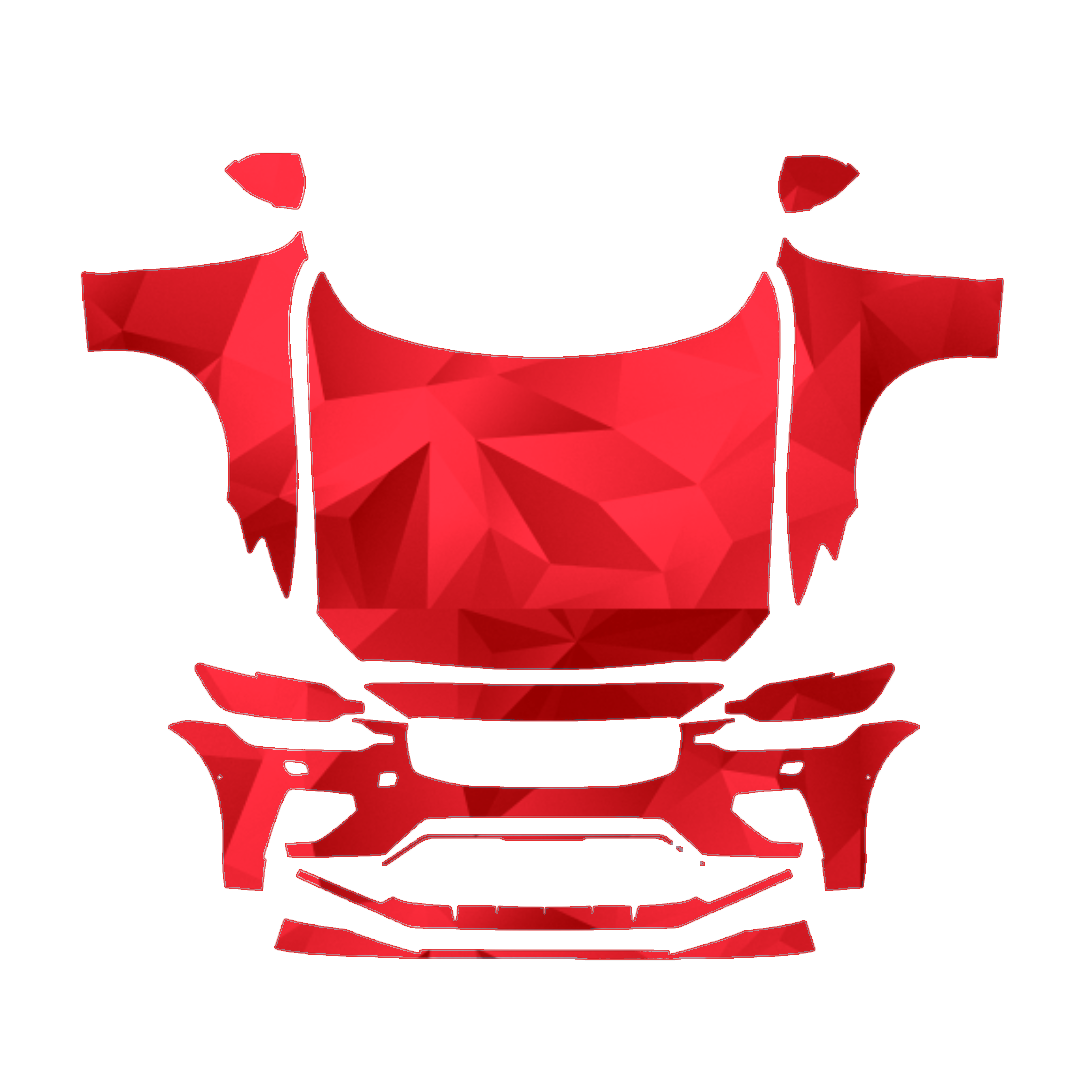 Volvo S60 2023–2025 Full Front PPF pattern