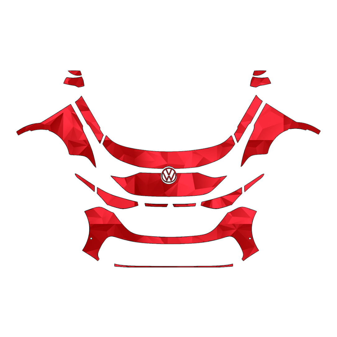 Volkswagen ID.Buzz 2025–2027 Full Front PPF pattern