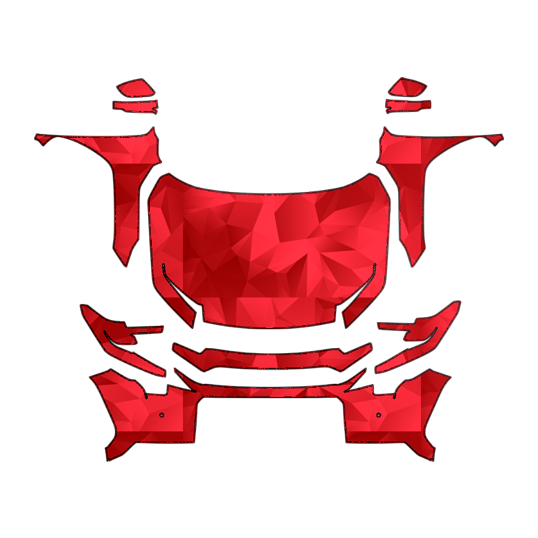 Toyota RAV4 2026 Full Front PPF pattern