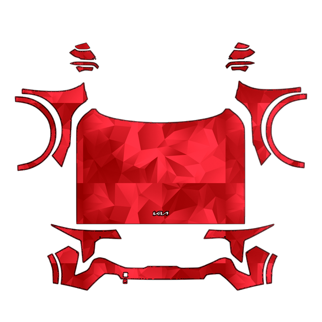 Kia K4 2026–2027 Full Front PPF pattern