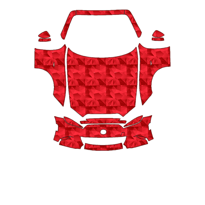 Mazda MX5 Miata 2016–2023 Full Front+ PPF cut pattern
