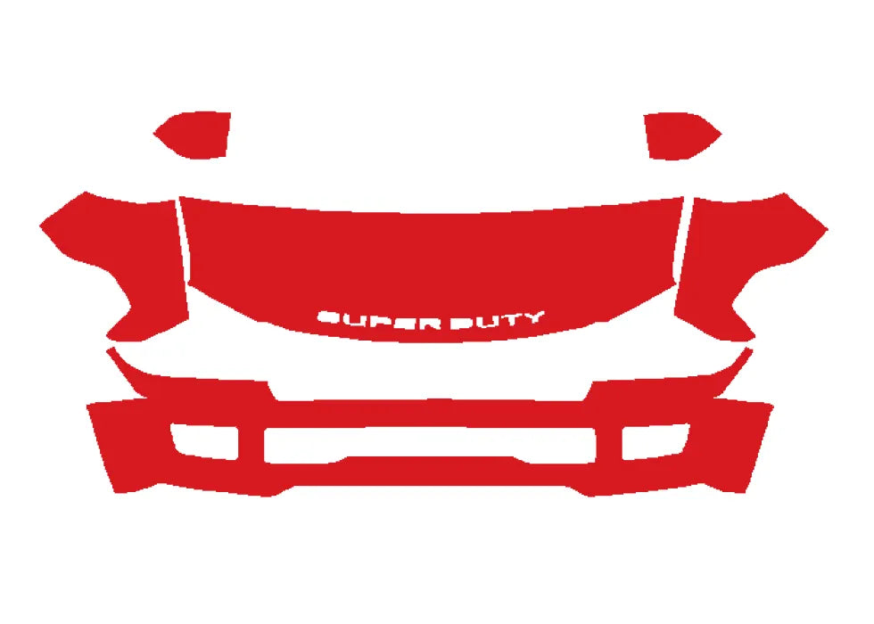 RAVOOY Pre-Cut PPF Kits for Ford Super Duty F250-350 2017-2019 – F250-350 Super Duty