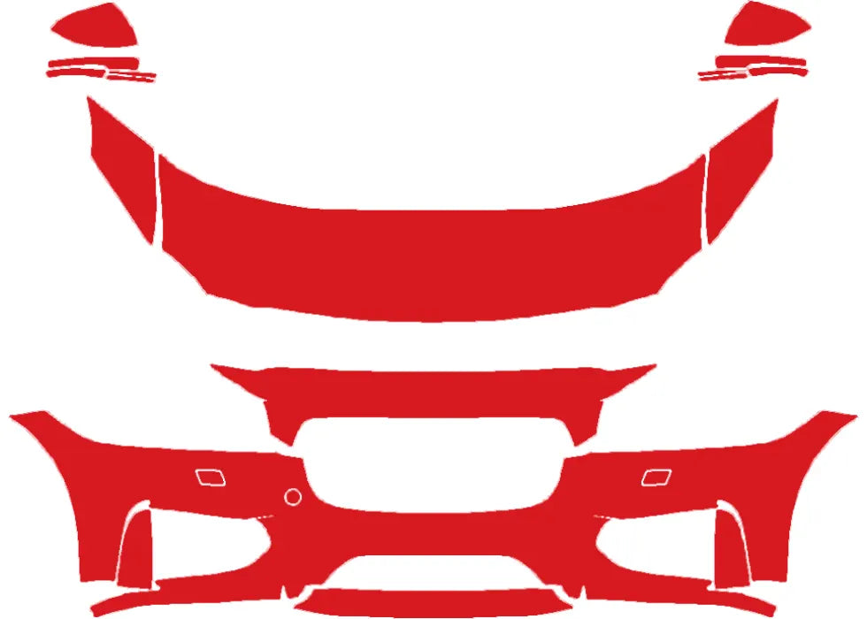 RAVOOY Pre-Cut PPF Kits for Jaguar XF 2016-2020 – XF S, Checkered Flag