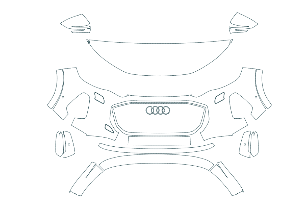 RAVOOY Pre-Cut PPF Kits for Audi Q5 2025-2026 (New) – Premium, Premium Plus, Prestige