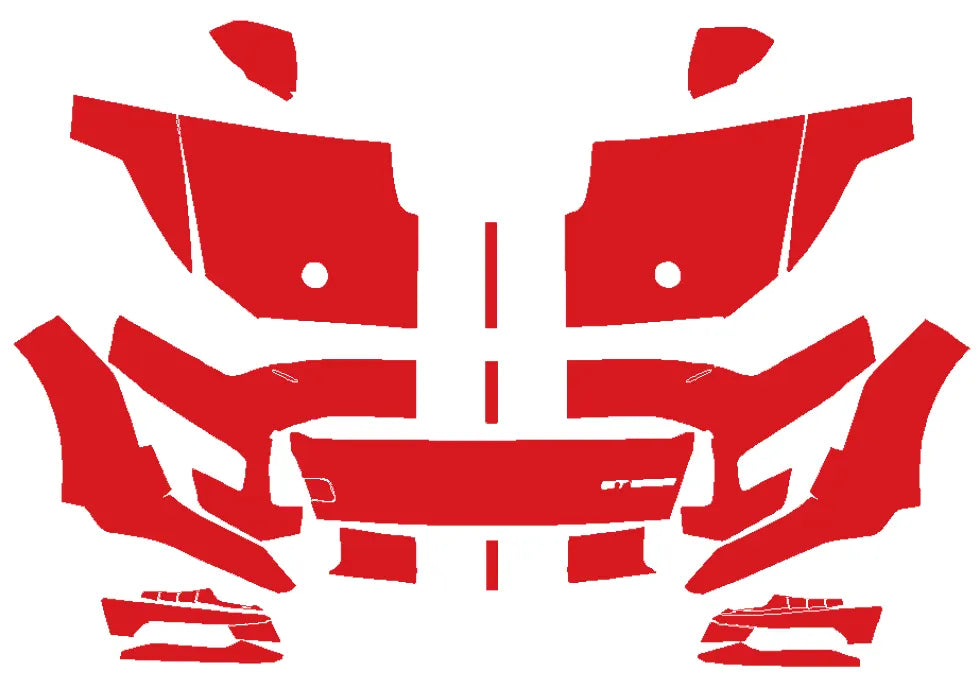 RAVOOY Pre-Cut PPF Kits for Ford Mustang 2020-2023 – Shelby GT500