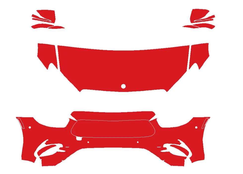 RAVOOY Pre-Cut PPF Kits for Mercedes-Benz E 2021-2023 – E350 - E350 Base