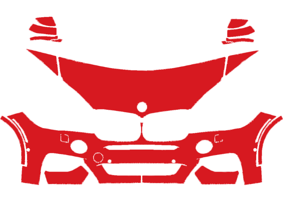 RAVOOY Pre-Cut PPF Kits for BMW X6 2015-2019 – M-Sport