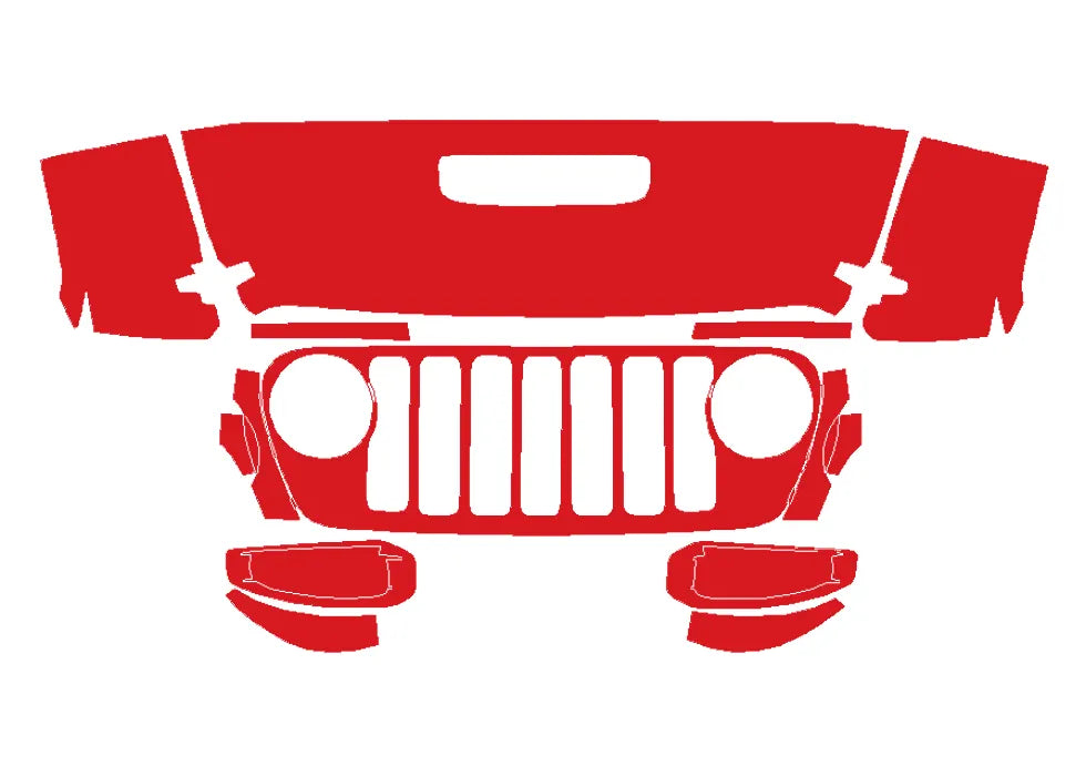 RAVOOY Pre-Cut PPF Kits for Jeep Gladiator 2021-2023 – Mojave, Mojave X