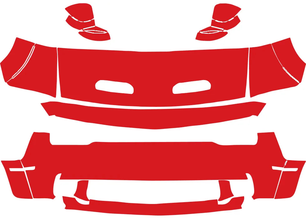 RAVOOY Pre-Cut PPF Kits for Dodge Challenger 2019-2023 – SRT Hellcat Wide Body