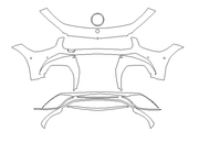 RAVOOY Pre-Cut PPF Kits for Mercedes-Benz AMG GT 2019-2021 – GT 63