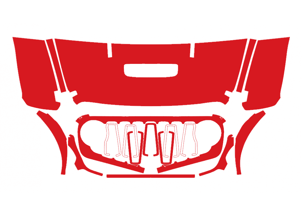 RAVOOY Pre-Cut PPF Kits for Jeep Wrangler 2024 – Rubicon 392