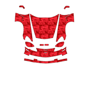Chevrolet Corvette Z06 2006–2013 Full Front PPF pattern