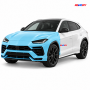 Lamborghini Urus 2023–2025 Full Front coverage in blue with RAVOOY logo