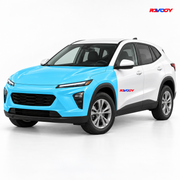 Chevrolet Trax 2024–2026 Full Front coverage in blue with RAVOOY logo