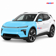 Chevrolet Blazer EV 2024–2026 Full Front coverage in blue with RAVOOY logo