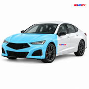 Acura TLX 2021–2025 Full Front coverage in blue with RAVOOY logo