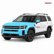 Hyundai Santa Fe 2024–2026 Full Front coverage in blue with RAVOOY logo