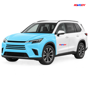 Lexus TX 2024–2026 Full Front coverage in blue with RAVOOY logo