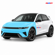 Hyundai lonic 5 N 2025 Full Front coverage in blue with RAVOOY logo
