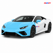 Lamborghini Huracan EVO RWD 2020–2023 Full Front coverage in blue with RAVOOY logo