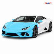 Lamborghini Huracan Evo 2019–2024 Full Front coverage in blue with RAVOOY logo