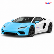 Lamborghini Countach 2022–2024 Full Front coverage in blue with RAVOOY logo