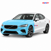 Volvo S60 2023–2025 Full Front coverage in blue with RAVOOY logo