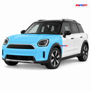 MINI Countryman 2025–2026 Full Front coverage in blue with RAVOOY logo