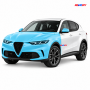 Alfa Romeo Tonale 2025 Full Front coverage in blue with RAVOOY logo