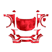 Cadillac Optiq 2025 Full Front PPF pattern