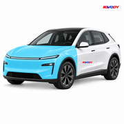 Cadillac Optiq 2025 Full Front coverage in blue with RAVOOY logo