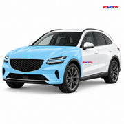 Genesis GV70 2026–2027 Full Front coverage in blue with RAVOOY logo