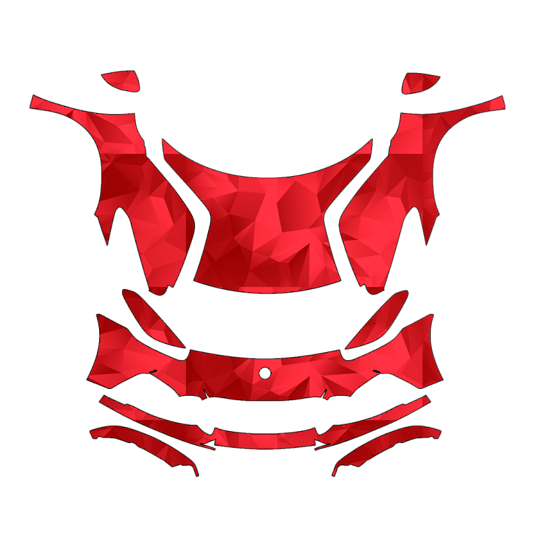 Lotus Emira 2023–2027 Full Front PPF pattern