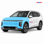Hyundai Ioniq 9 2026 Full Front coverage in blue with RAVOOY logo