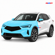 Acura ADX 2025–2026 Full Front coverage in blue with RAVOOY logo