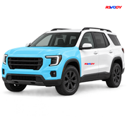 GMC Acadia 2024–2026 Full Front coverage in blue with RAVOOY logo
