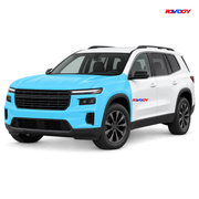 GMC Acadia 2024–2026 Full Front coverage in blue with RAVOOY logo