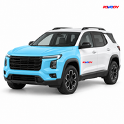 GMC Terrain 2026 Full Front coverage in blue with RAVOOY logo