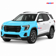 GMC Terrain 2026 Full Front coverage in blue with RAVOOY logo
